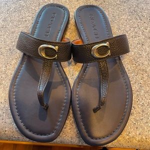 Brand new Coach sandals